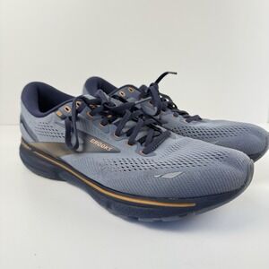 Brooks Ghost 15 Shoes Mens 13 Blue Running Athletic Trainer Run Road Gym